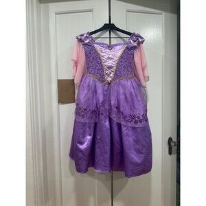 Disney Rapunzel Tangled Princess Costume Dress Girls M 7-8 Purple Disguise